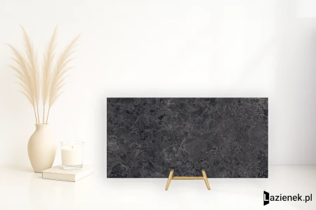 Piemme Majestic Lime Black wysoki 60x120 - płytka imitująca marmur