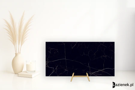 Piemme Majestic Royal Nero 60x120 - płytka imitująca marmur