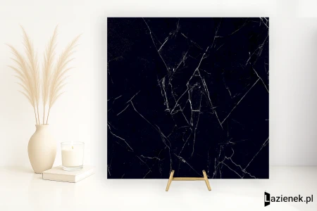 Piemme Majestic Royal Nero 60x60 - płytka imitująca marmur
