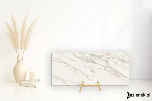 Przejdź do produktu Piemme Majestic Pure Selection Magnificent Calacatta wysoki połysk 120x280 cm gr. 6 mm - płytka rektyfikowana / 05472