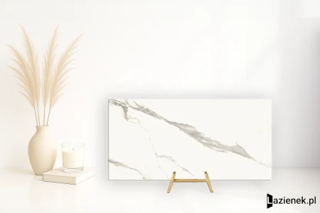 Piemme Majestic Pure Selection Superb Statuario wysoki 60x120 - płytka imitująca marmur