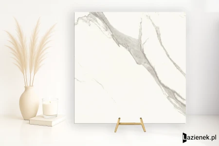 Piemme Majestic Pure Selection Superb Statuario 60x60 - płytka imitująca marmur