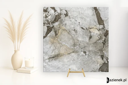 Piemme Makro Revolution Calacatta Iron satyna 120x120 - płytka imitująca marmur