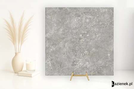 Piemme Makro Revolution Grey Red satyna 120x120 - płytka imitująca marmur