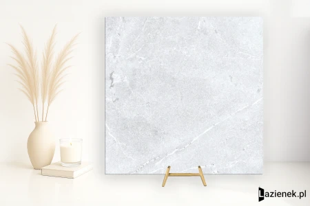 Keraben Eternia White satyna 90x90 - płytka imitująca beton