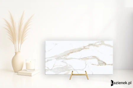 Keraben Idyllic Gold jedwab 60x120 - płytka imitująca marmur