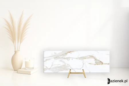 Keraben Idyllic Gold postarzana 40x120 - płytka imitująca marmur