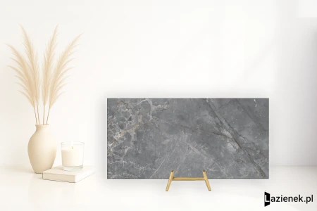 Keraben Idyllic Grey jedwab 60x120 - płytka imitująca marmur