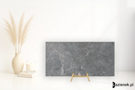 Keraben Idyllic Grey wysoki 60x120 - płytka imitująca marmur