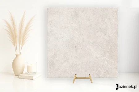 Keraben Inari Crema satyna 90x90 - płytka imitująca marmur