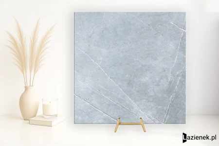 Keraben Inari Gris pół 75x75 - płytka imitująca marmur