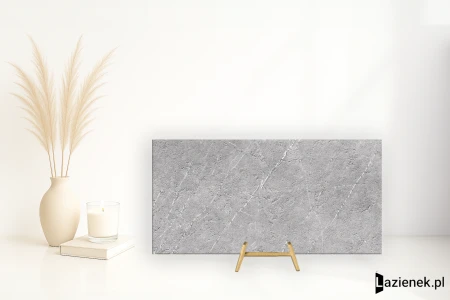 Keraben Inari Gris satyna 45x90 - płytka imitująca marmur