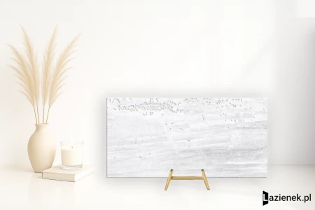 Keraben Luxury White pół 45x90 - płytka imitująca marmur