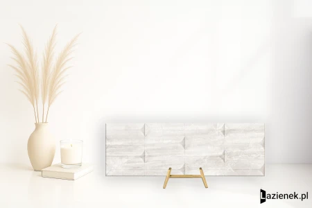 Keraben Luxury White 30x90 - płytka imitująca marmur
