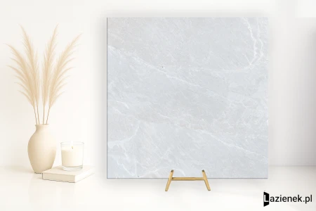 Keraben Masaya White antypoślizgowa 90x90 - płytka imitująca beton