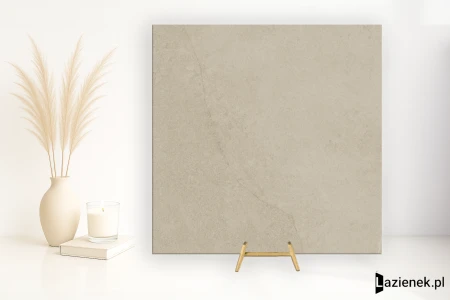 Keraben Mixit Beige antypoślizgowa 60.75x60.75 - płytka imitująca kamień