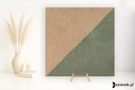 Keraben Terracota Barro-Verde 20x20 - płytka nierektyfikowana - płytka dekoracyjna