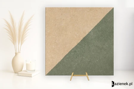 Keraben Terracota Paja-Verde 20x20 - płytka nierektyfikowana - płytka dekoracyjna