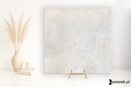 Keraben Universe Beige antypoślizgowa 75x75 - płytka imitująca metal