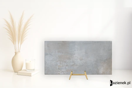 Keraben Universe Grey wysoki 60x120 - płytka imitująca metal