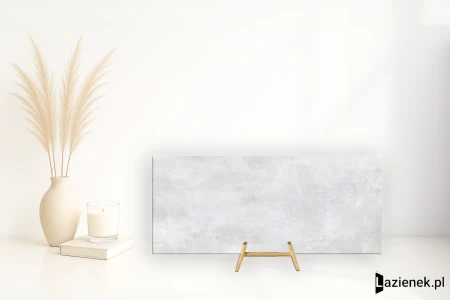 Keraben Universe White 120x280 - płytka imitująca metal