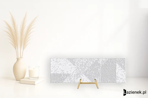 Przejdź do produktu Keraben Verse White matowa 30x90 cm gr. 10 mm - płytka rektyfikowana / 20037420