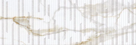 Keraben Idyllic Calacatta Gold postarzana 40x120 - płytka imitująca marmur