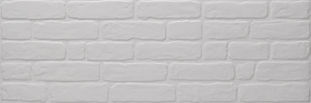 Keraben Wall Brick White 30x90 - płytka imitująca cegłę