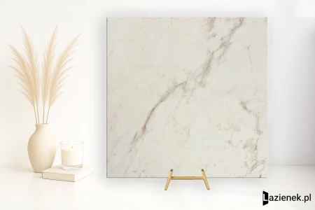Fap Roma Gold Calacatta Delicato wysoki 80x80 - płytka imitująca marmur