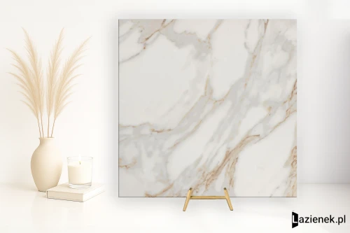 Przejdź do produktu Fap Roma Gold Calacatta Oro wysoki połysk 80x80 cm gr. 9 mm - płytka rektyfikowana / fPZB