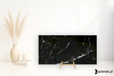 Fap Roma Gold Nero Elegante wysoki 60x120 - płytka imitująca marmur