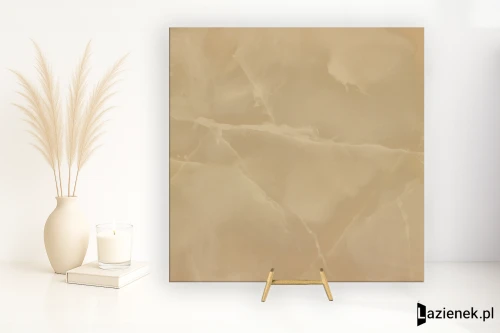 Przejdź do produktu Fap Roma Gold Onice Miele wysoki połysk 80x80 cm gr. 9 mm - płytka rektyfikowana / fPZE