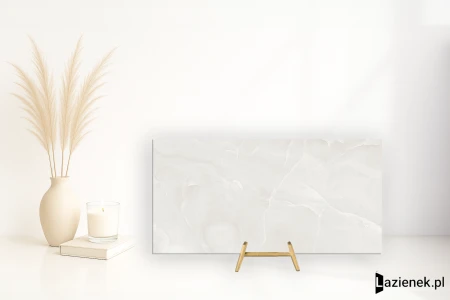 Fap Roma Gold Onice Neve wysoki 60x120 - płytka imitująca marmur