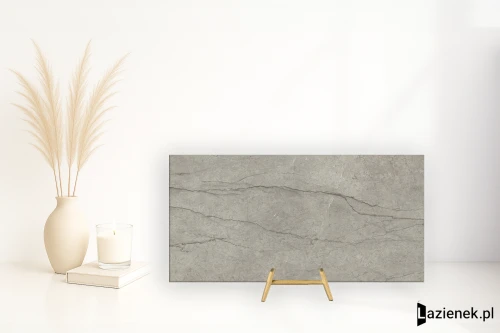 Przejdź do produktu Delconca Boutique Silver podwyższona odporność 60x120 cm gr. 9 mm - płytka rektyfikowana / GCBO15J