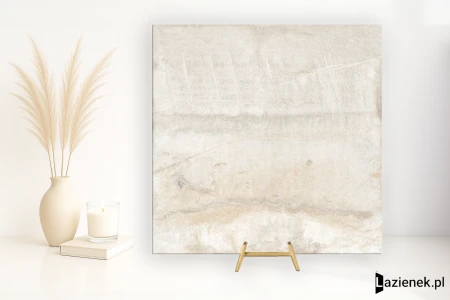 Delconca Climb Bianco podwyższona odporność 80x80 - płytka imitująca kamień
