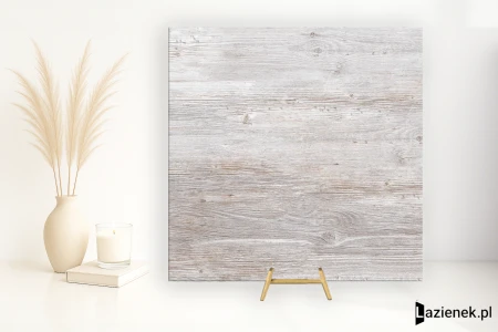 Delconca Da Vinci Grigio podwyższona odporność 60x60 - płytka drewnopodobna
