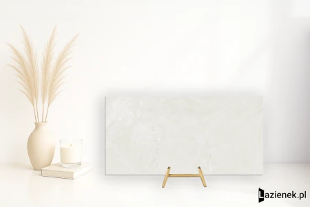 Delconca Gardena Bianco antypoślizgowa 30x60 - płytka imitująca kamień