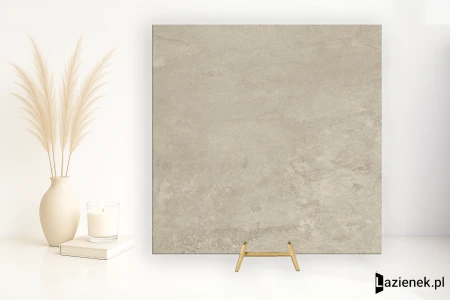 Delconca Lavaredo Beige antypoślizgowa 120x120 - płytka imitująca kamień