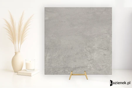 Delconca Lavaredo Grigio antypoślizgowa 120x120 - płytka imitująca kamień
