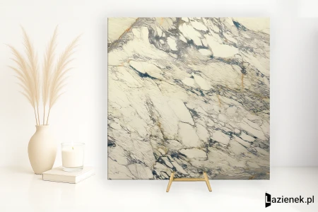 Delconca Marble Edition Breccia Capraia podwyższona odporność 120x120 - płytka imitująca kamień