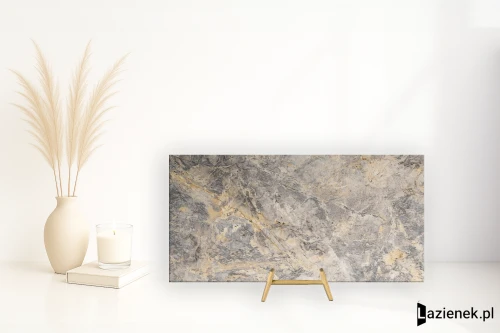 Przejdź do produktu Delconca Marble Edition Invisible Gray podwyższona odporność 60x120 cm gr. 9 mm - płytka rektyfikowana / GCME05R