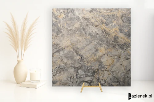 Przejdź do produktu Delconca Marble Edition Invisible Gray podwyższona odporność 60x60 cm gr. 9 mm - płytka rektyfikowana / G9ME05R