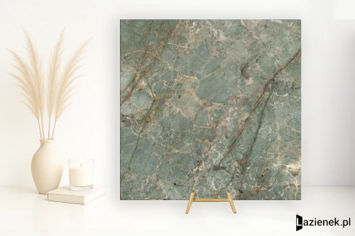 Przejdź do produktu Delconca Premiere Amazzonite wysoki połysk 60x60 cm gr. 9 mm - płytka rektyfikowana / G9PM03S