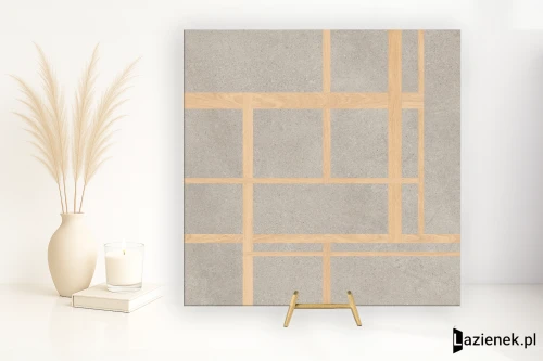 Przejdź do produktu Delconca Sensoria Fresco matowa 120x120 cm gr. 9 mm - płytka rektyfikowana / GRSO05COMR