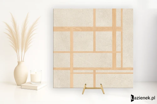 Przejdź do produktu Delconca Sensoria Naturale matowa 120x120 cm gr. 9 mm - płytka rektyfikowana / GRSO01COMR