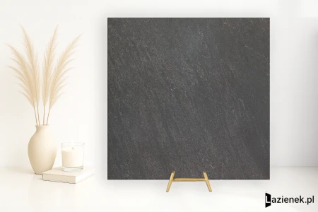 Delconca Soul Nero antypoślizgowa 60x60 - płytka nierektyfikowana - płytka imitująca kamień