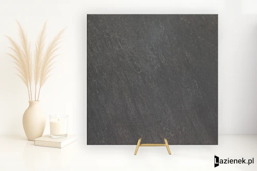Przejdź do produktu Delconca Soul Nero antypoślizgowa 60x60 cm gr. 20 mm - płytka nierektyfikowana / S9SU08