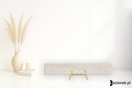 Przejdź do produktu Delconca St. Regis Bianco matowa 20x120 cm gr. 9 mm - płytka rektyfikowana / 21SR10RJ