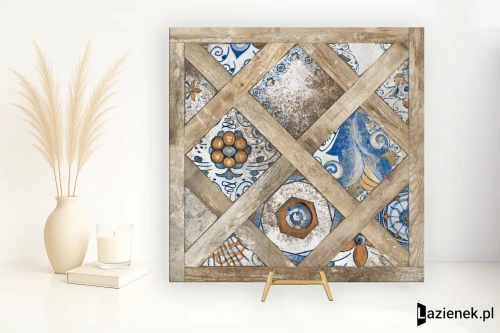 Przejdź do produktu Delconca Vignoni Castiglione podwyższona odporność 80x80 cm gr. 9 mm - płytka rektyfikowana / GTVGCASTJ
