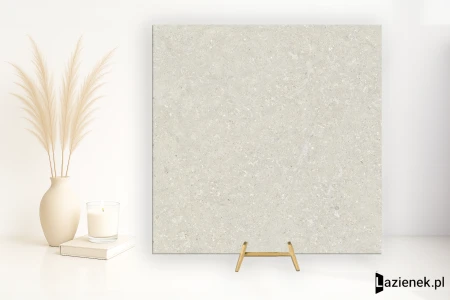 Delconca Wild White podwyższona odporność 80x80 - płytka imitująca kamień